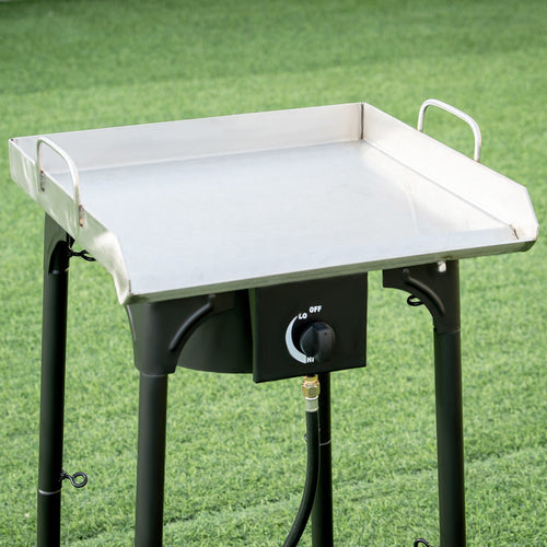 100000 BTU Portable Propane Outdoor Camp Stove with Adjustable Legs